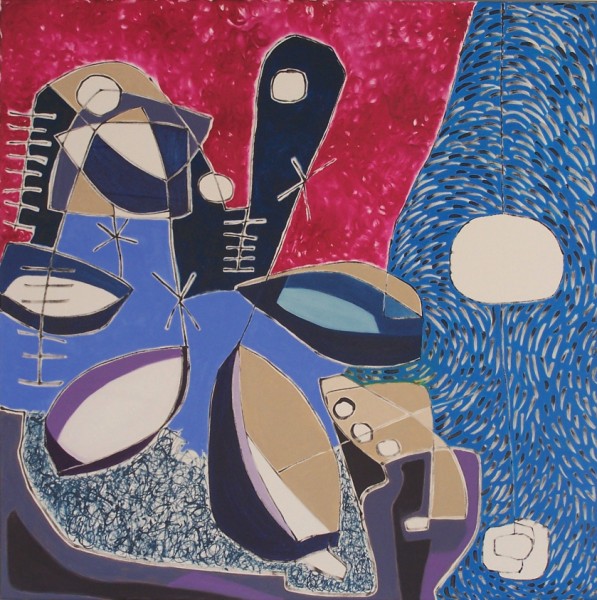 Large Abstracts by Amanda Thompson